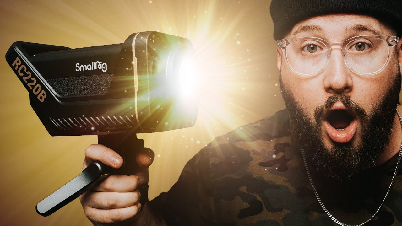 Smallrig RC220B Review - A Super BRIGHT Key Light