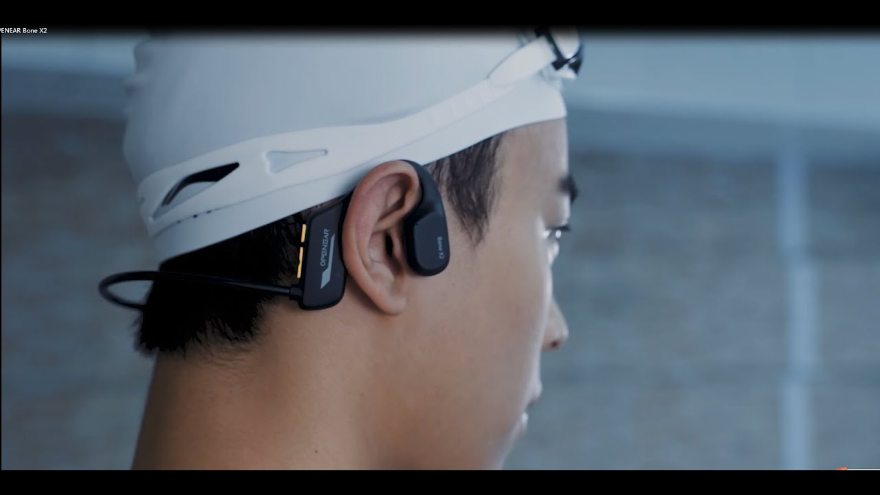 OPENEAR Bone X2 IP68 Underwater Waterproof Open Ear Swimming Bone Conduction Headphones