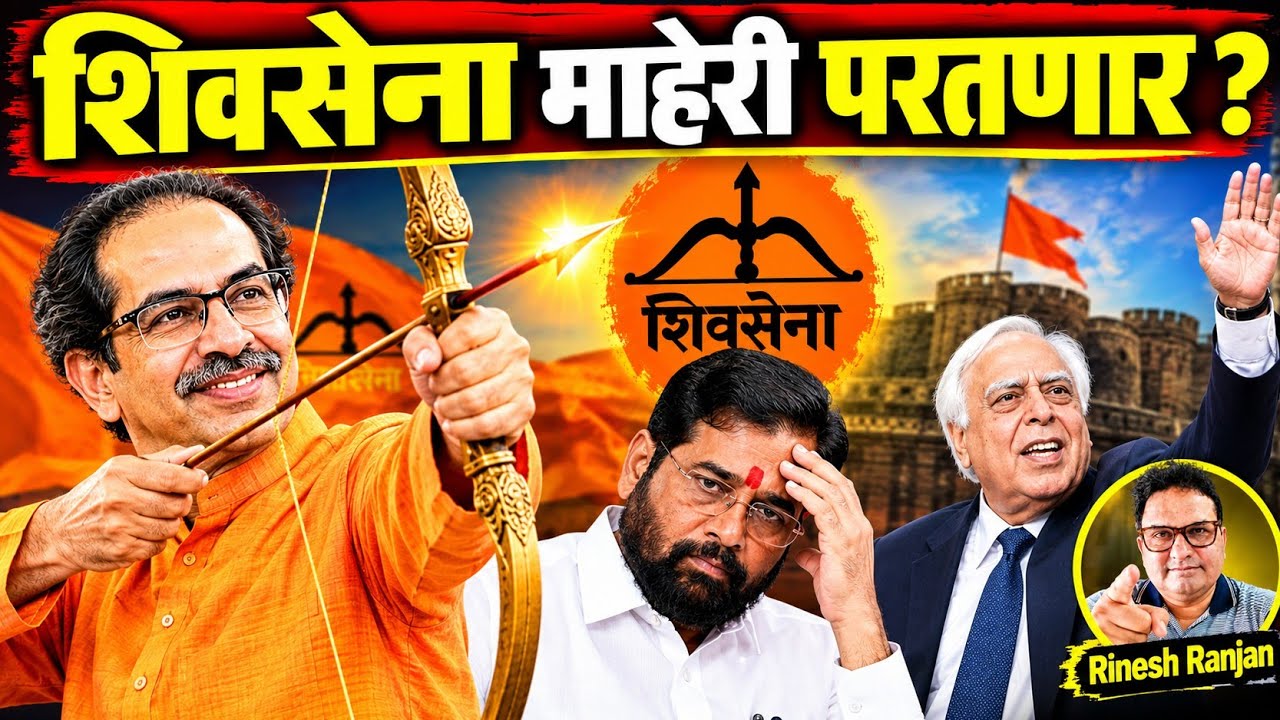 Shivsena माहेरी परतणार ? Shinde चे वकील गडबडले ? Uddhav Thackeray Vs Eknath shinde case 