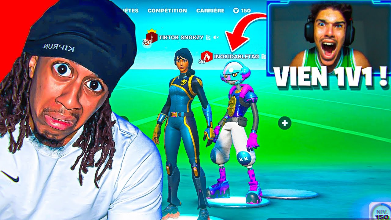 J’ai ENCORE détruit ce RAGEUX en 1v1… il a DÉSINSTALLÉ Fortnite 🤣💀