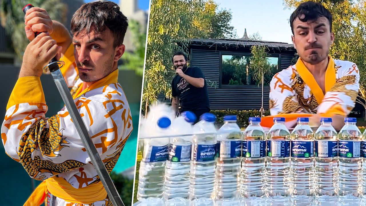 KILIÇLA DÜNYA REKORU KIRDIM!! (SAMURAY KILICI)