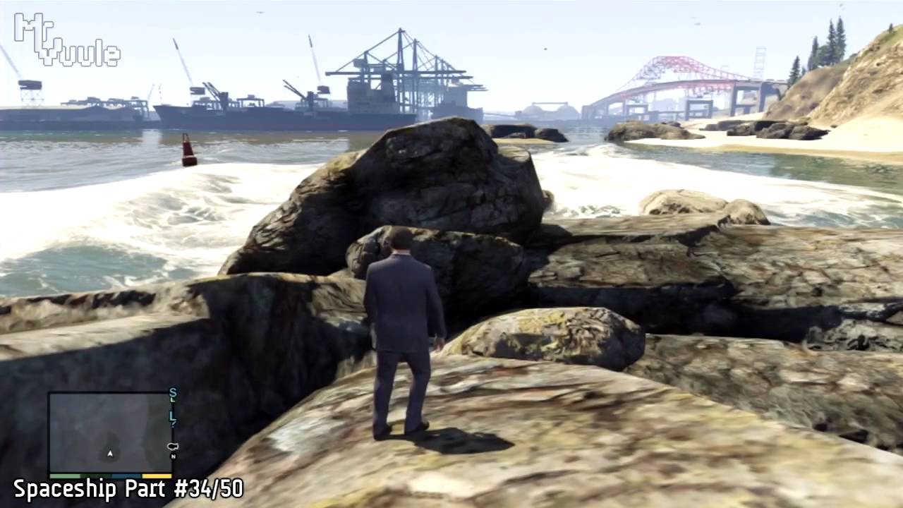 GTA V - All 50 Spaceship Part Locations ('From Beyond the Stars' Trophy / Achievement Guide)