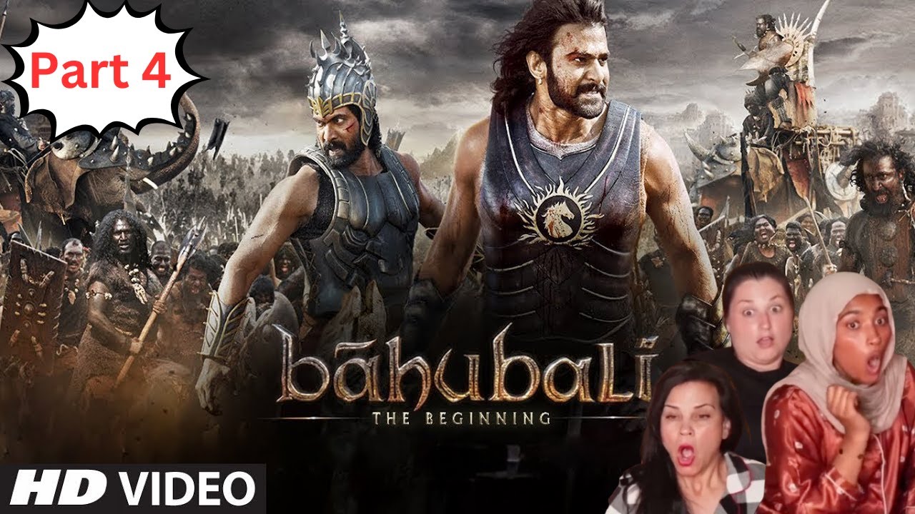 BAAHUBALI: THE BEGINNING Movie Reaction Part 4! | SS Rajamouli | Prabhas | Rana Daggubati