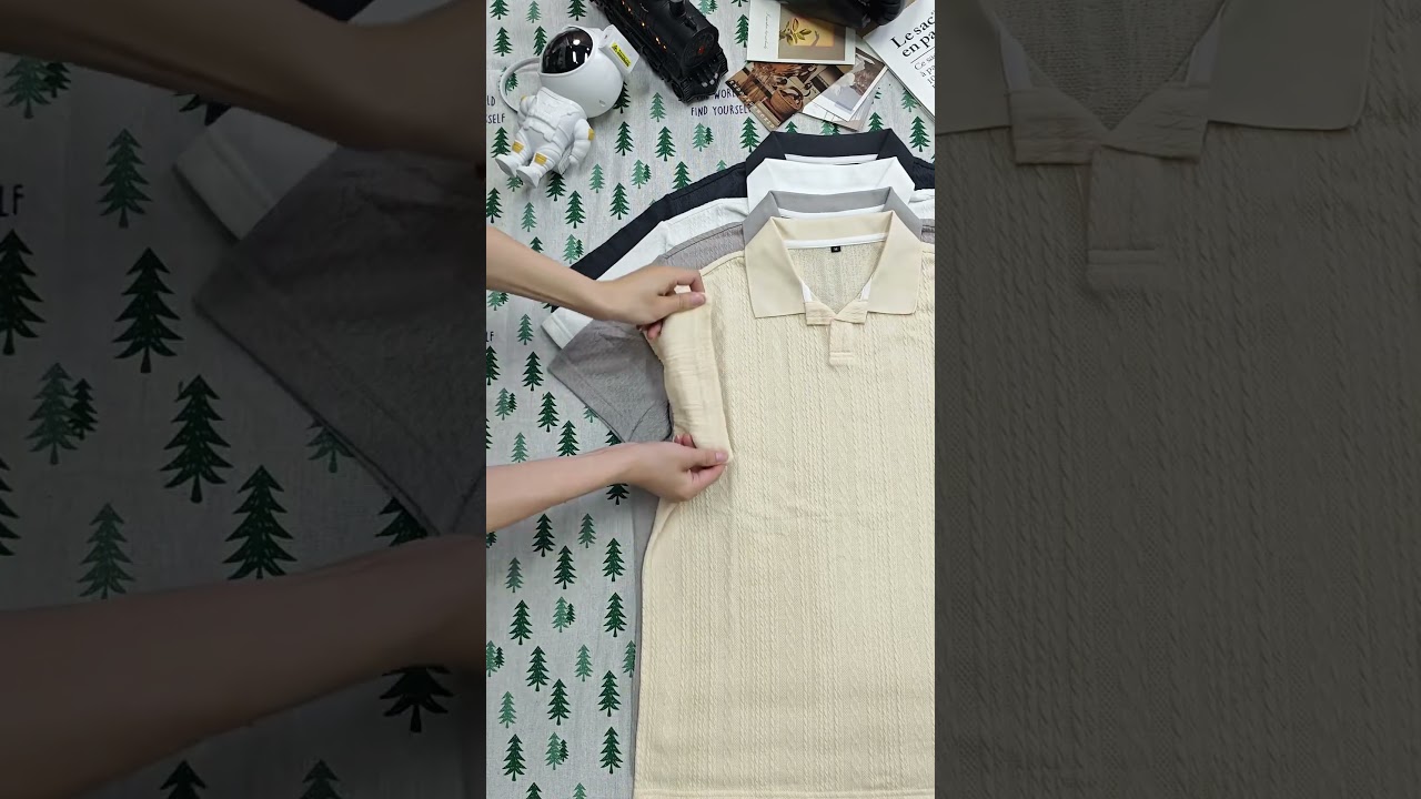 Men’s Fall Fashion Polo Shirt - Stylish Print & Fit 