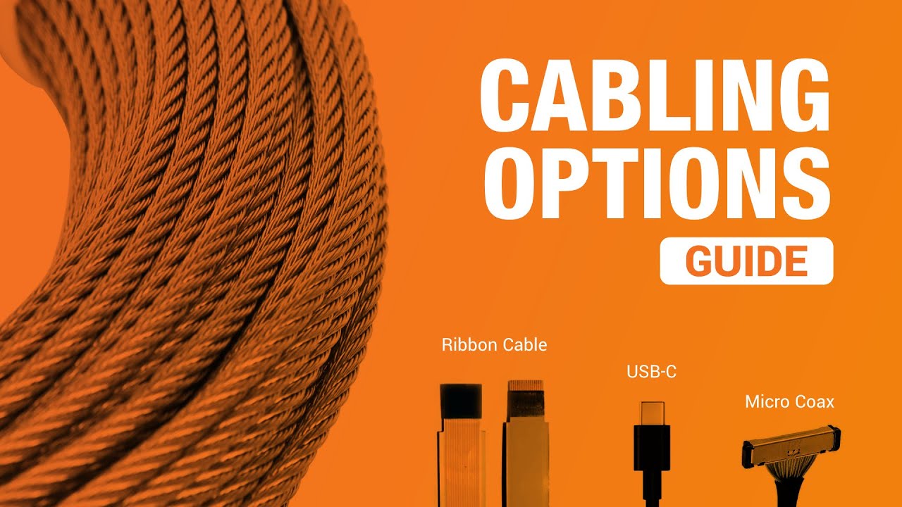 Picking the right cable: Your options with our xiMU camera family | XIMEA