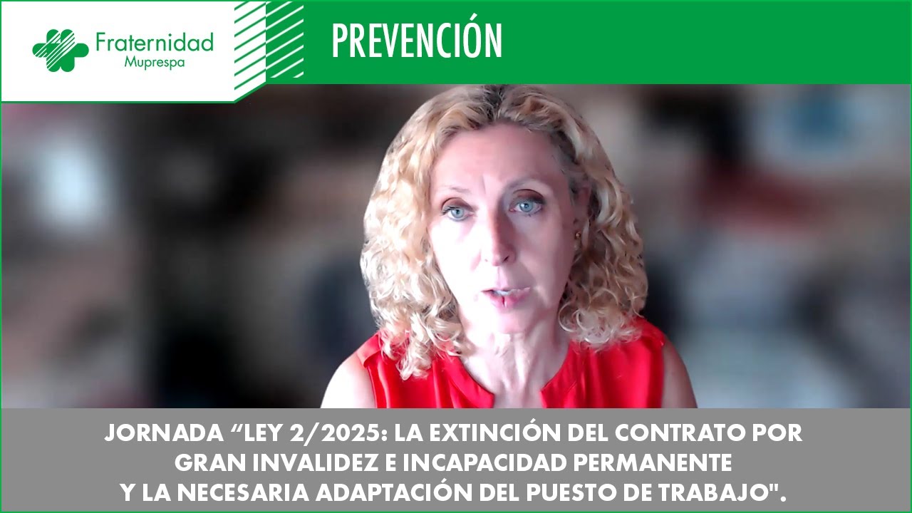Webinar _webinar de Fraternidad-Muprespa sobre la extinci&oacute;n de contrato por IPT