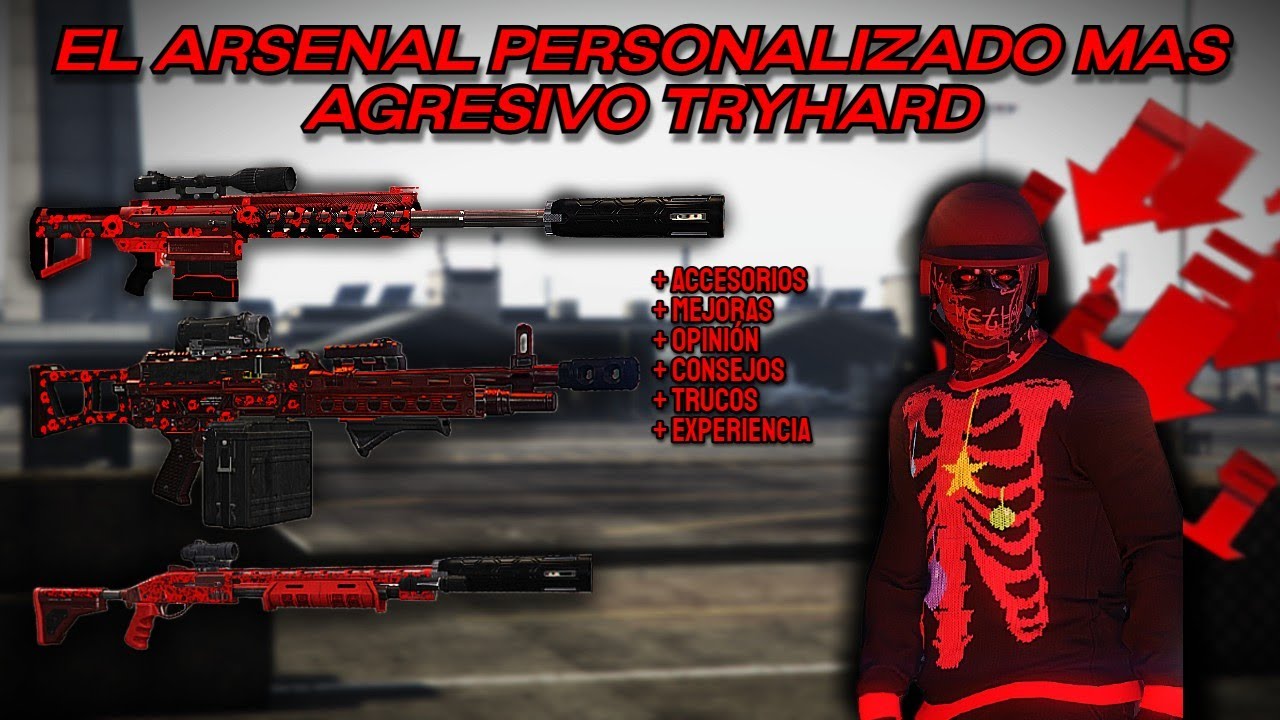 El MEJOR arsenal personalizado para jugar a lo TRYHARD AGRESIVO + Accesorios para las MK2