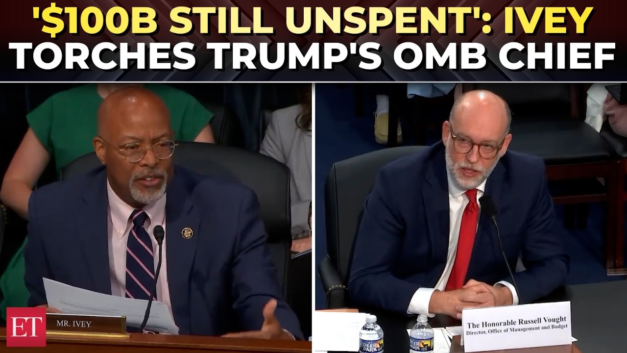 &lsquo;I called HR1 big ugly bill&rsquo;: Rep Glenn Ivey tears into Trump&rsquo;s OMB Chief over FY27 budget request