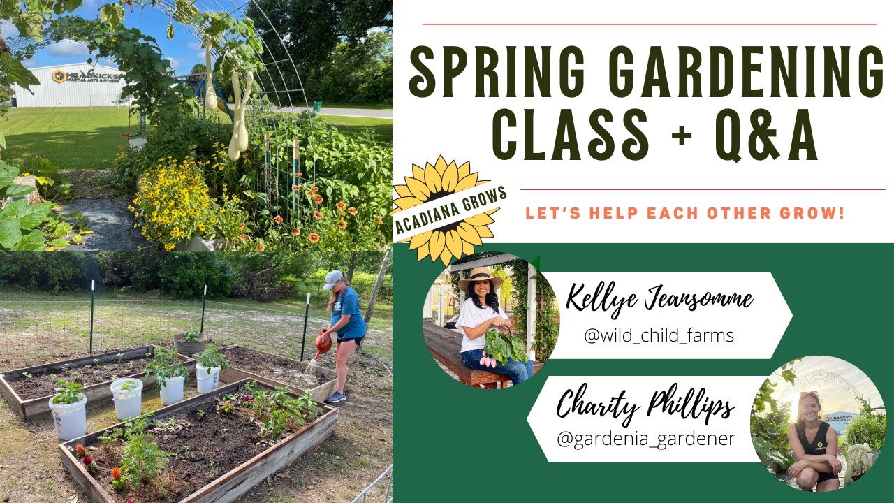 April Gardening Chat with Kellye from Wild Child Kitchen Gardens