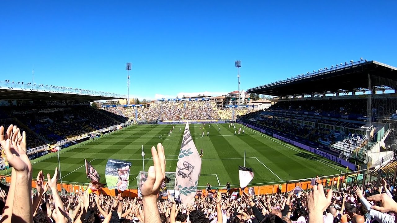 LEZIONE DI TIFO AL TARDINI! REACTION LIVE PARMA-PALERMO