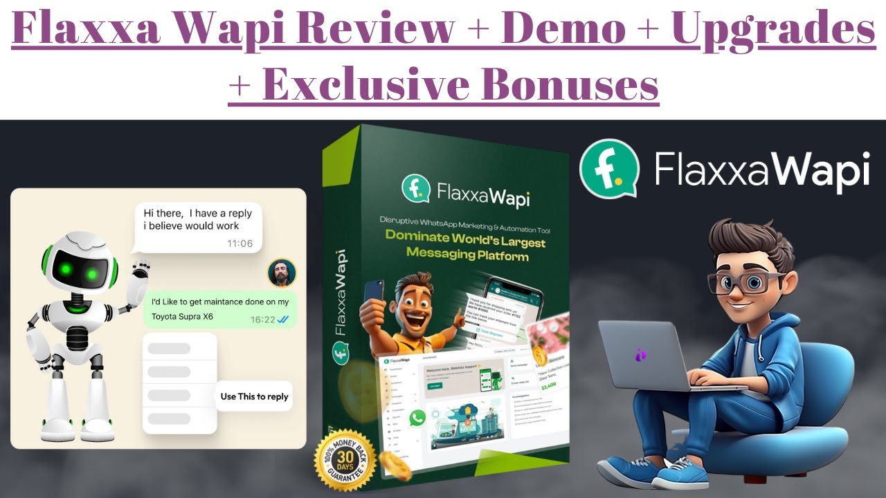 Flaxxa Wapi Review + Demo + OTOs (Upgrades) + Bonuses | FlaxxaWapi Review