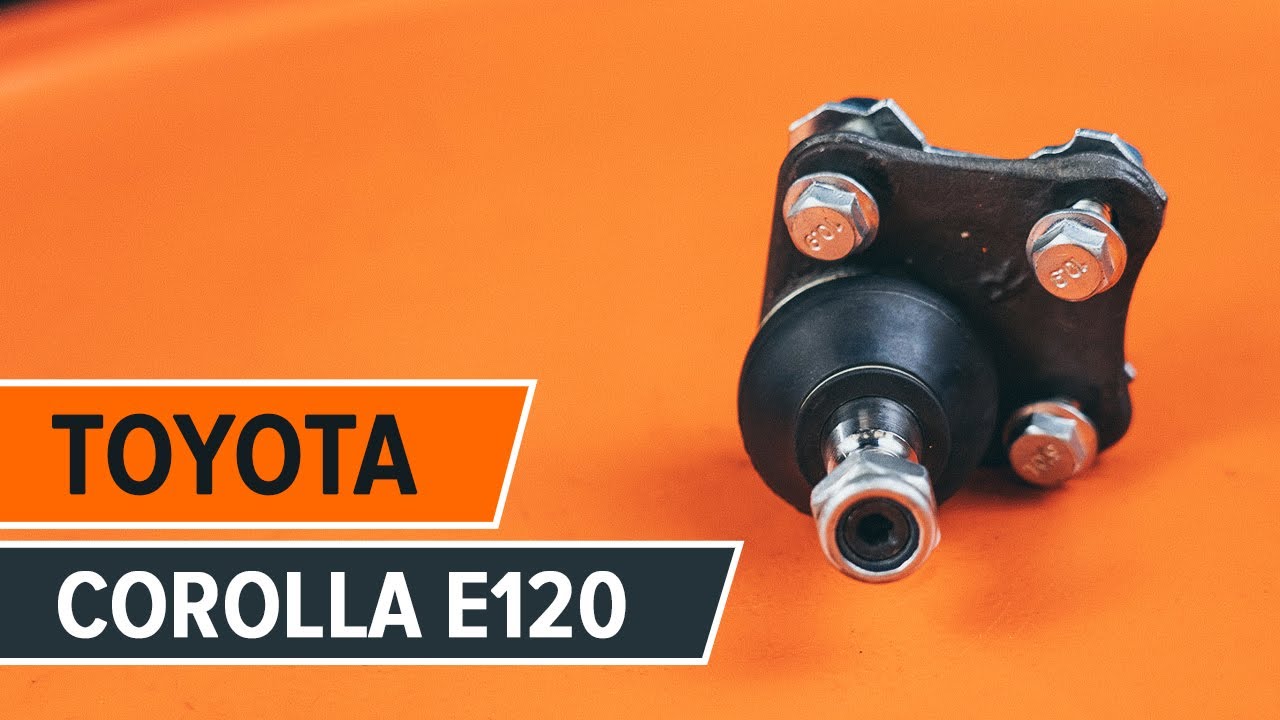 Wymiana sworzeń wachacza TOYOTA СOROLLA E120 [TUTORIAL AUTODOC]