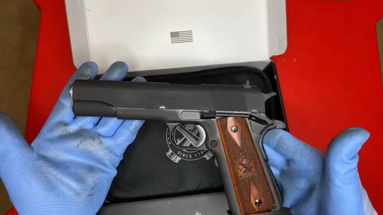 Springfield Armory Mil-Spec 1911-A1春田1911军标手枪开箱