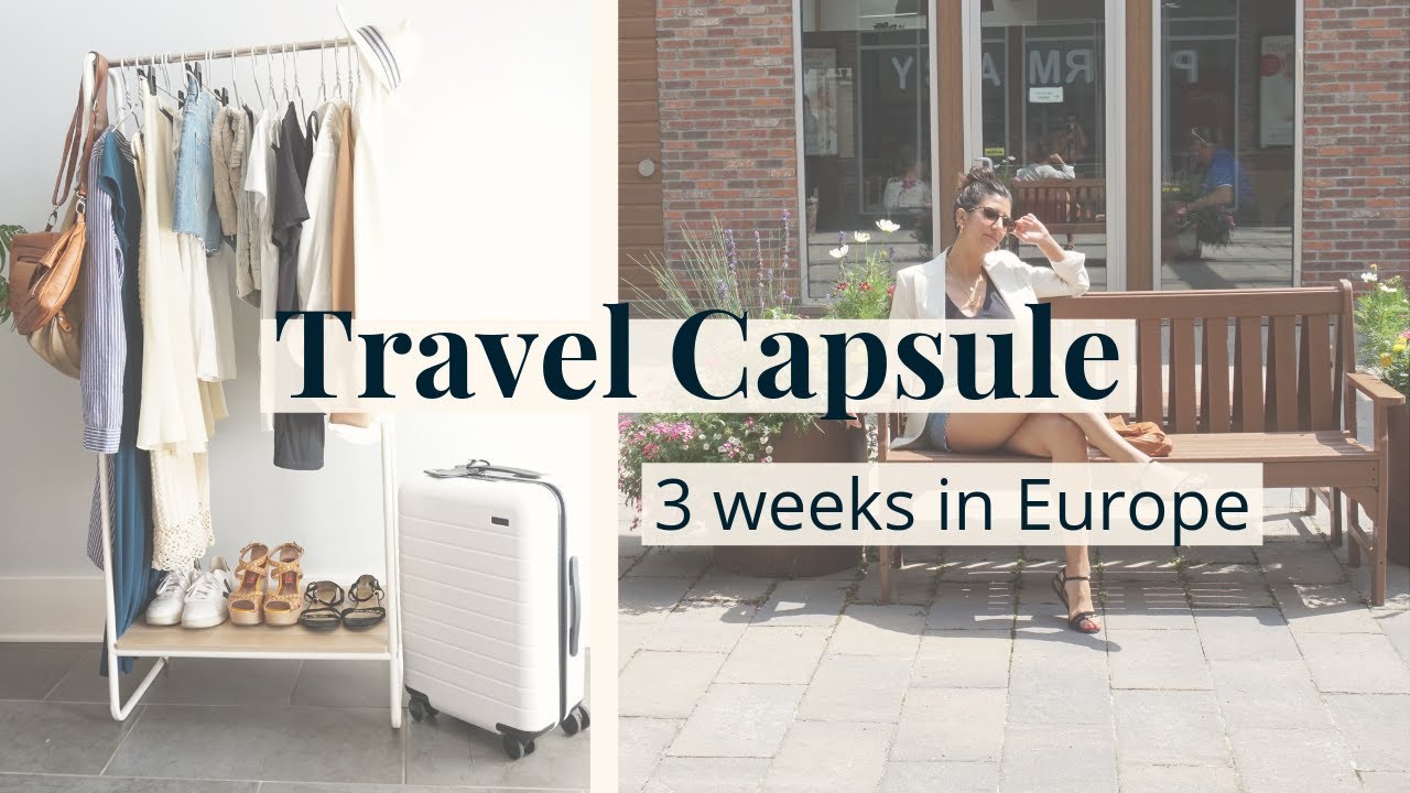 Travel Capsule: 3 Weeks in Europe | How to Pack Light - Carry-on | Slow Fashion