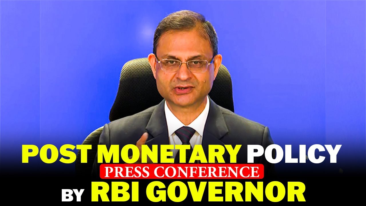 LIVE: Post Monetary Policy Press Conference by RBI Governor Sanjay Malhotra| Mumbai