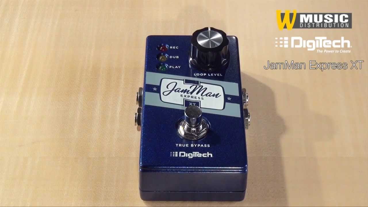 Prezentacja loopera Digitech Jamman Express XT - Warwick Distribution