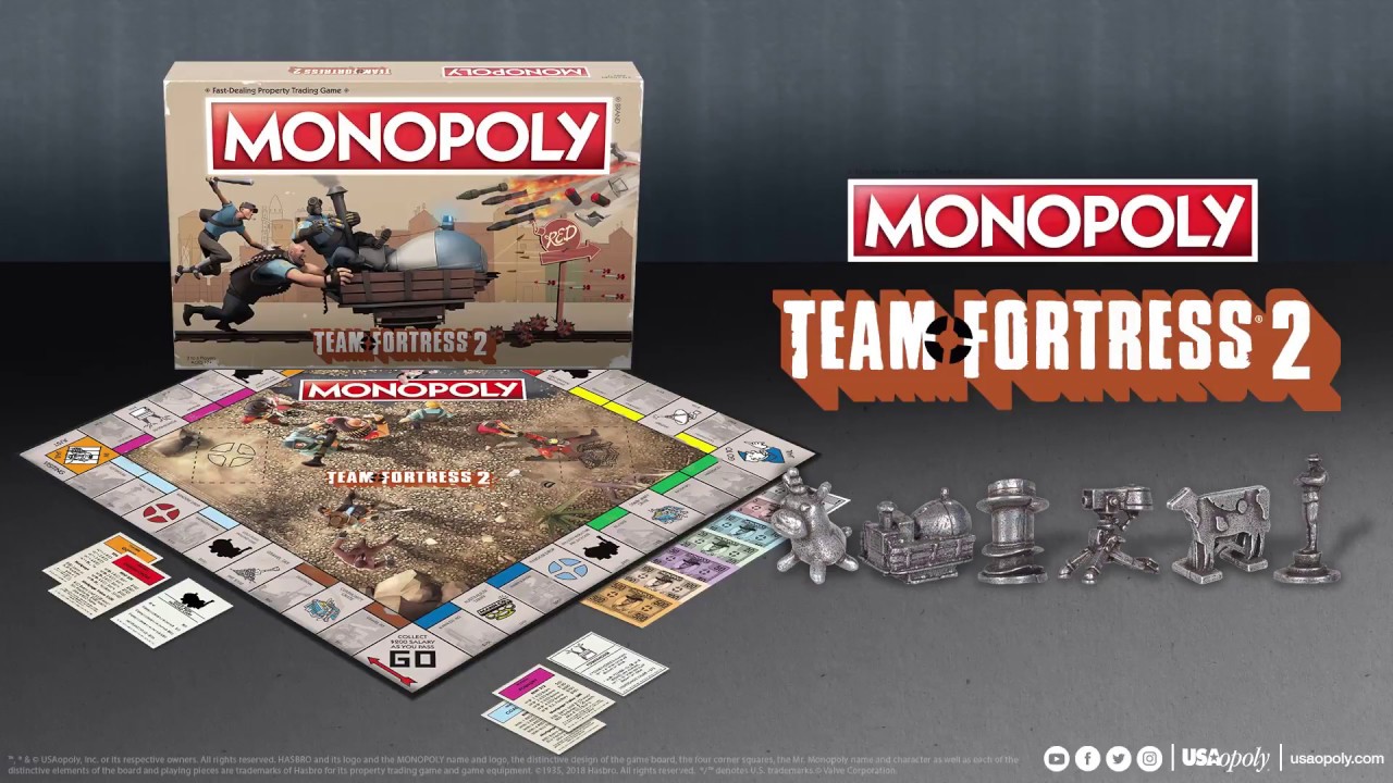Team Fortress 2 Monopoly Unboxing