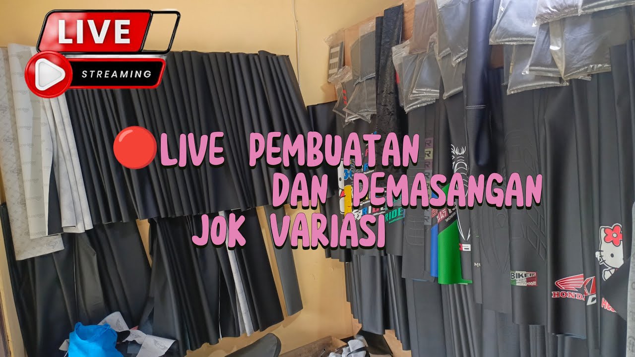🔴 LIVE PEMBUATAN JOK DAN VARIASI JOK YG LAGI Viral🔥