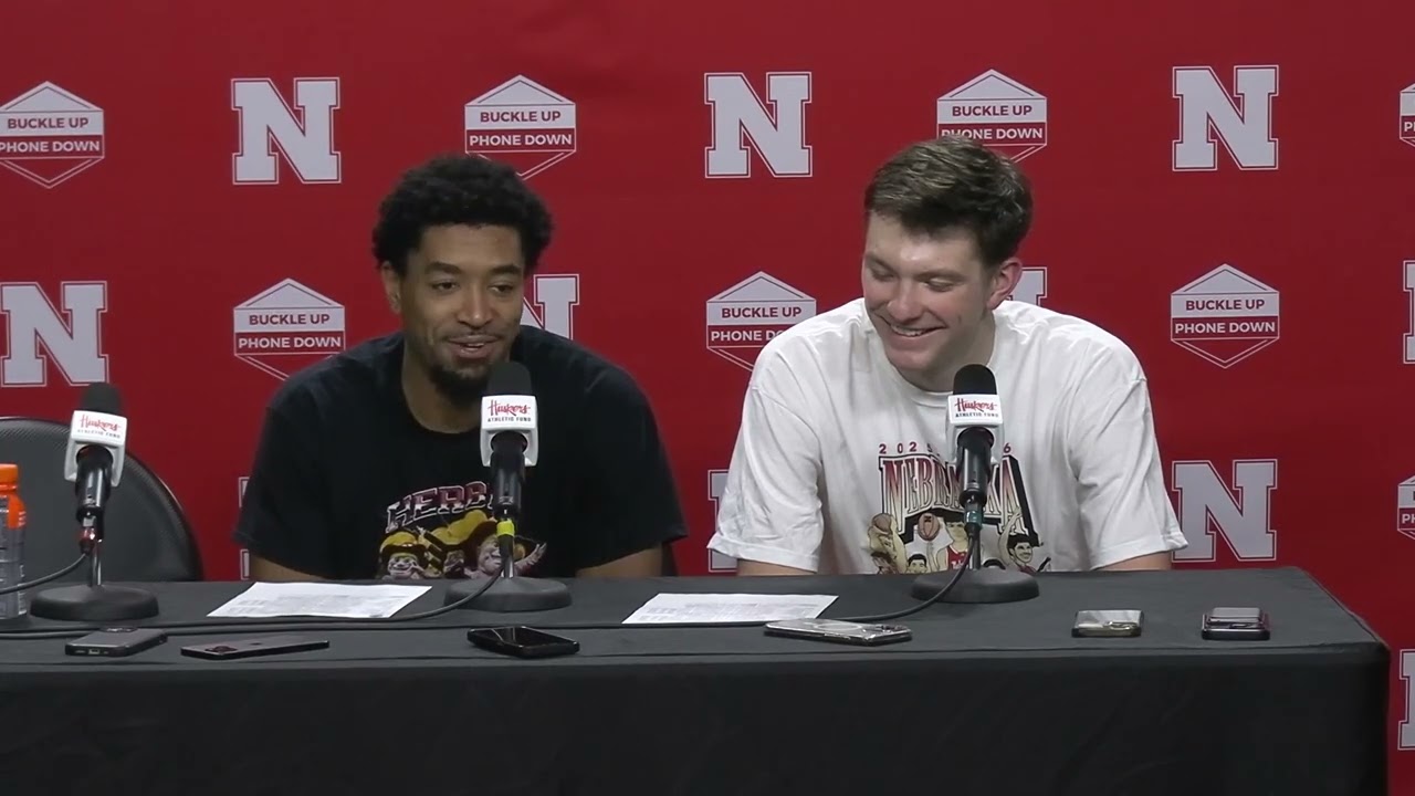 Nebraska Basketball: Lawrence, Sandfort discuss win over Washington