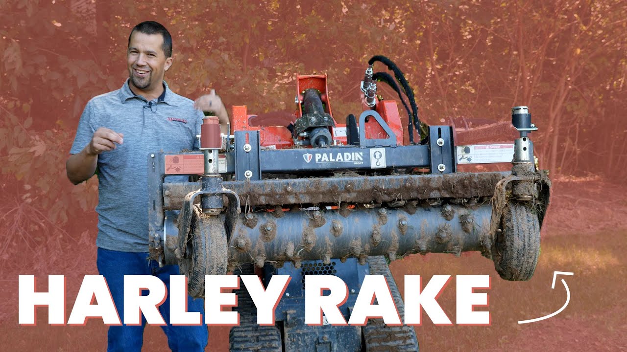 Harley Rake | Lawn prep with the Kubota SCL1000