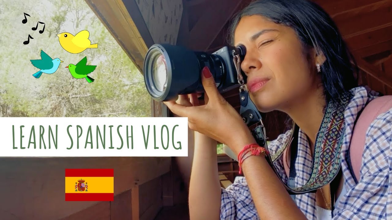 PRACTICE SPANISH with this VLOG [A2-B1]| 🇪🇸 I did a school project (w/ subtitles)