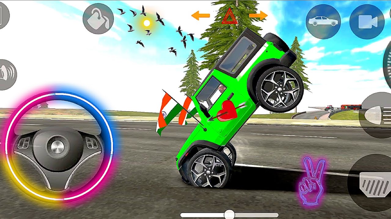 Dollar 💵 💰  Modified Mahindra Thar😈 || Indian Car Simulator 3D || Android Gameplay🥶🥶