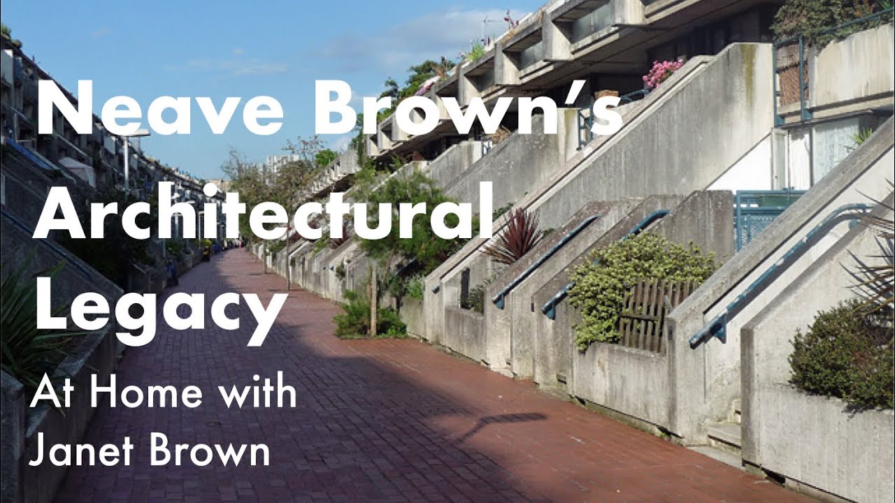 Architect Neave Brown’s Legacy… an interview with Janet Brown in her home at Dunboyne Road Estate