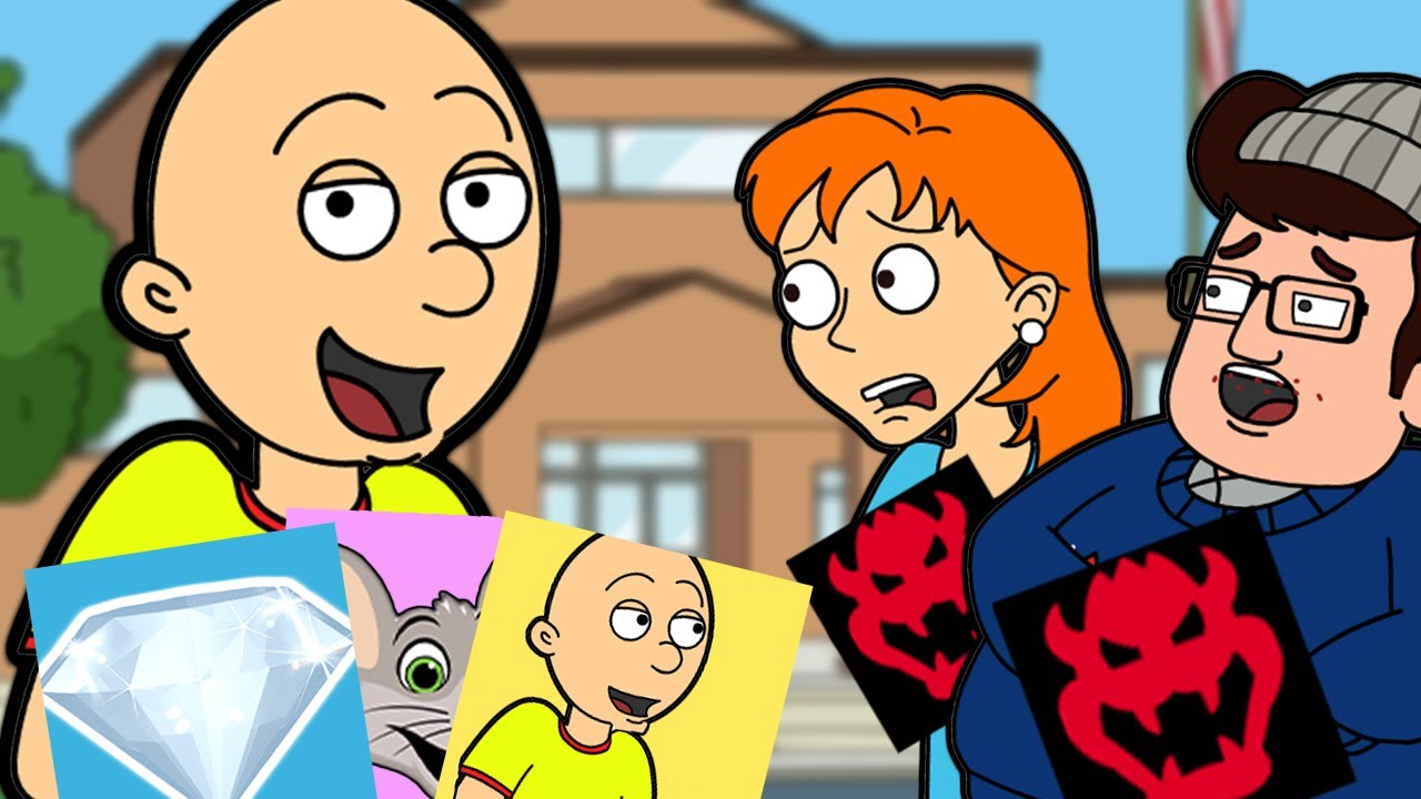 Caillou's Behavior Card Day/UNGROUNDED