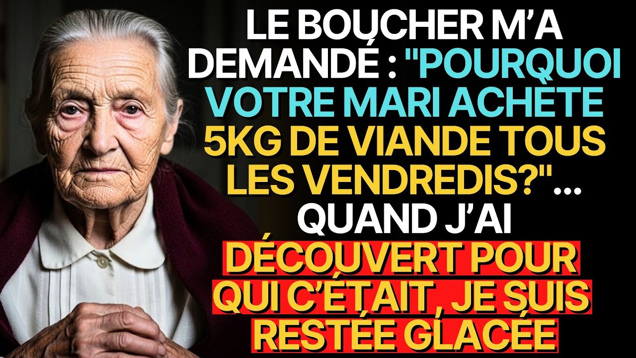 Histoire vraie de cette grand-mère👵💗:LE BOUCHER M’A DEMANDÉ : 