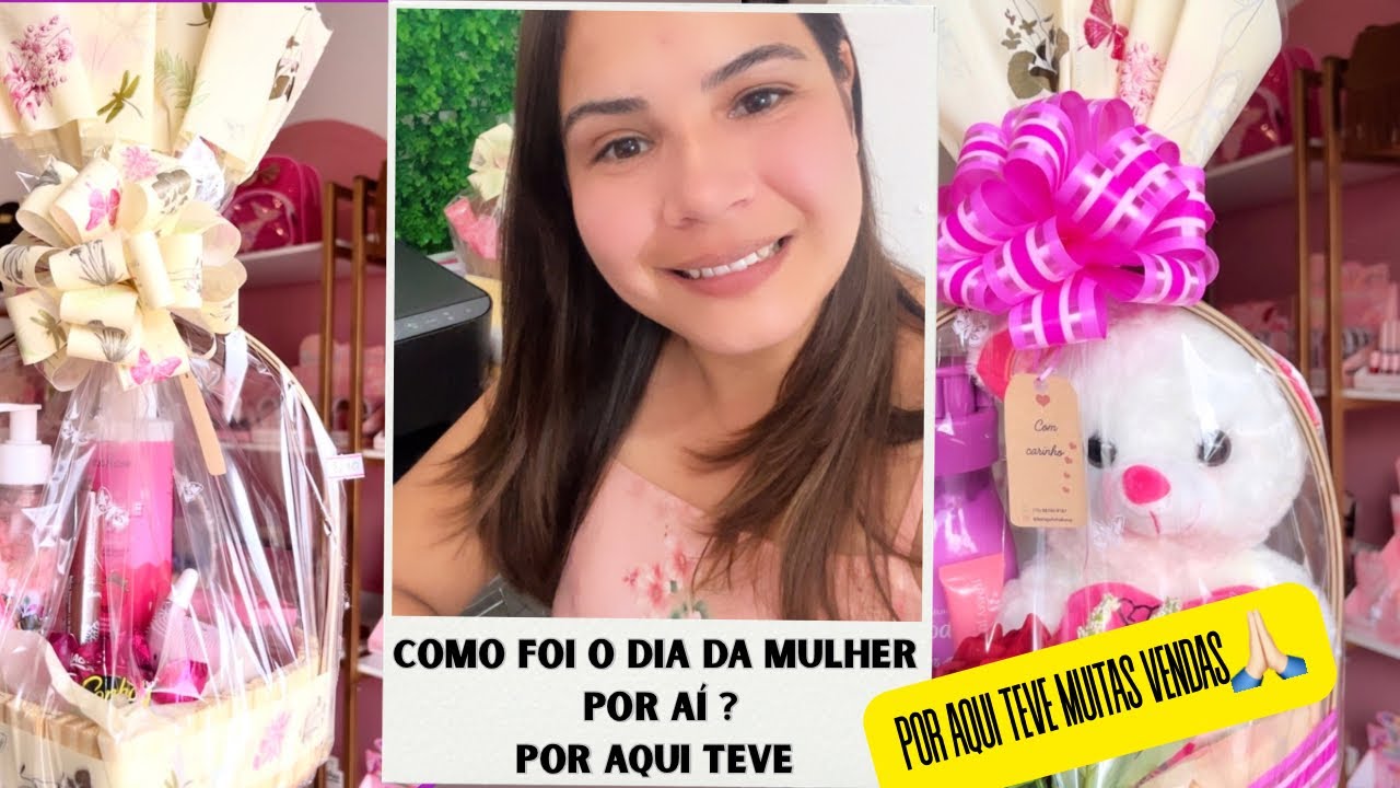 COMO FOI O DIA DAS MULHERES? Muitas vendas, foi maravilhoso e abençoado por aqui 