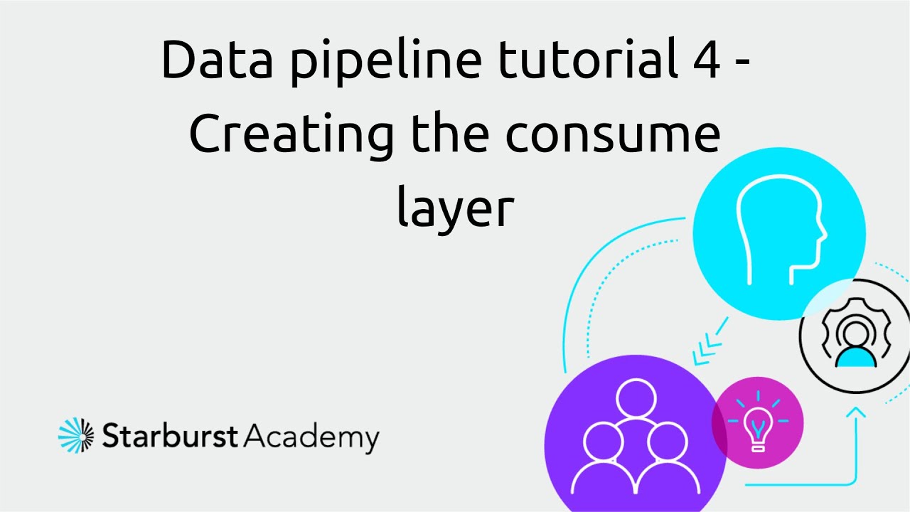 Data pipeline tutorial 4 - Creating the consume layer | Starburst Academy