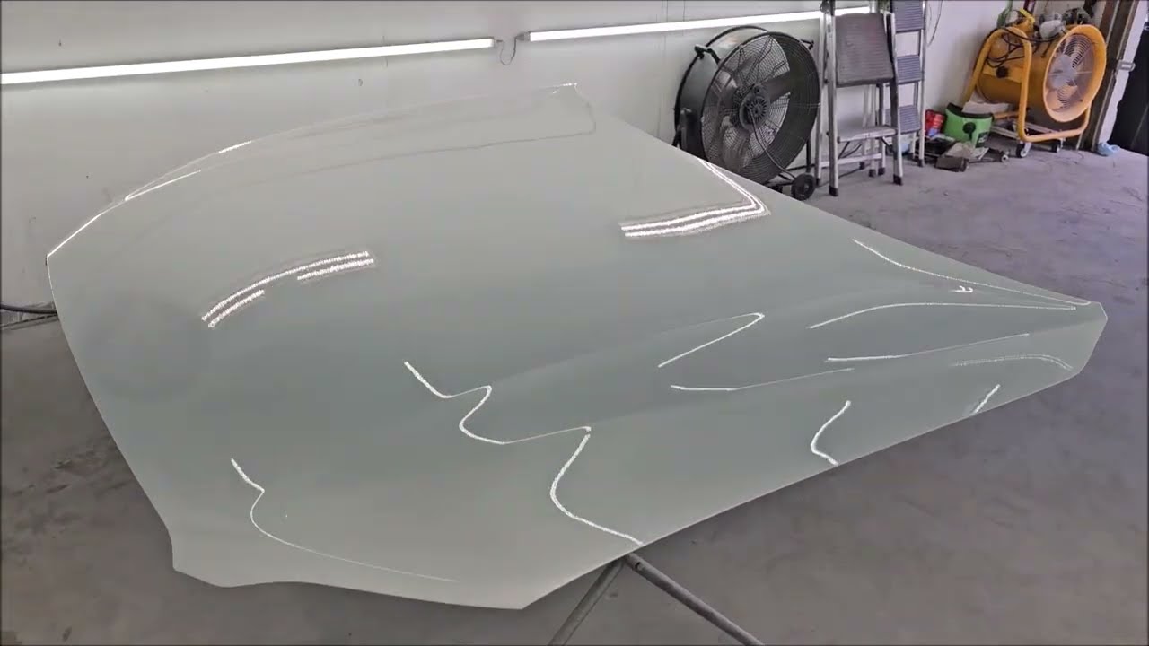REVIEW - AEROPRO A608 PAINT SPRAY GUN SPRAYING CLEAR COAT - A610 LVLP FOR BASE COAT - AMAZING COMBO!