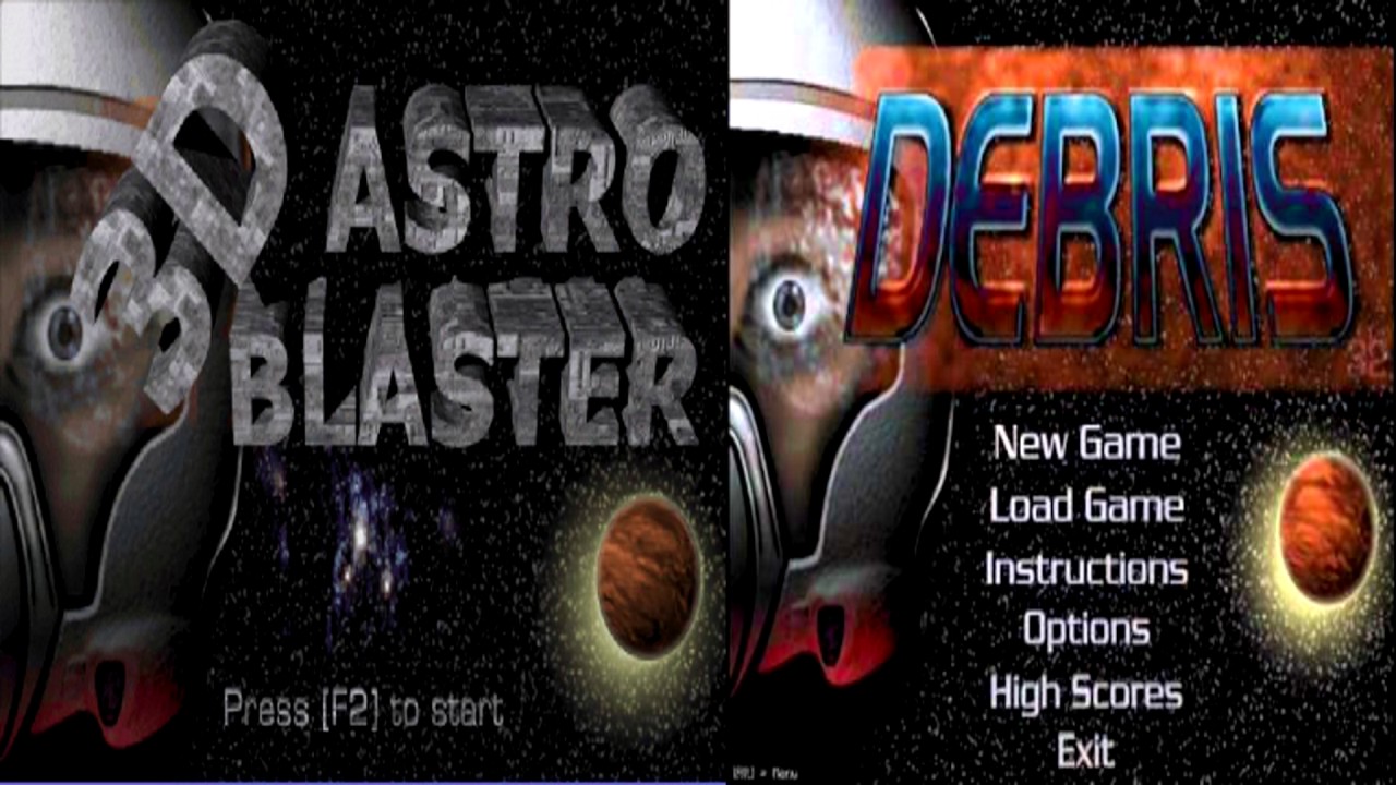 Debris 32/3D Astro Blaster OST - GAME02FM (Remastered)