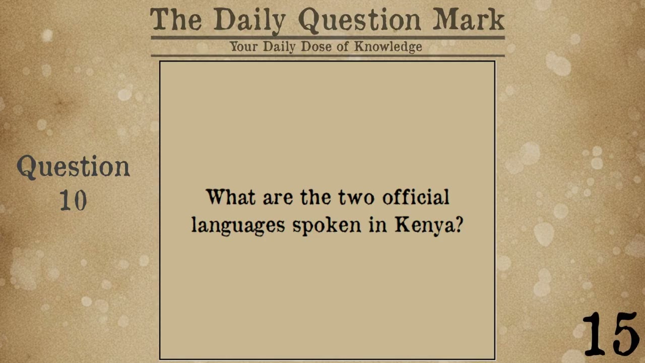 20 Trivia Questions (Unless You Already Know Everything) - Everyday Knowledge #16
