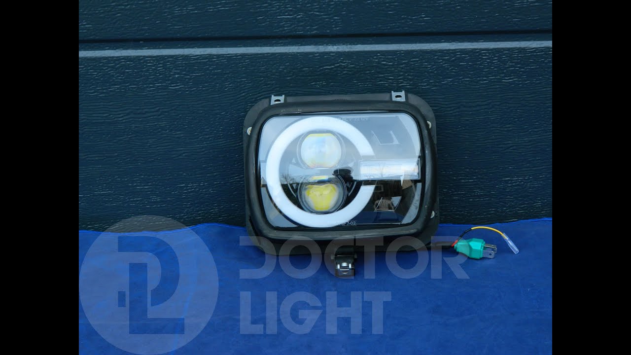 BMW F650 FUNDURO adaptacja wkładu FULL LED (DOCTOR LIGHT)