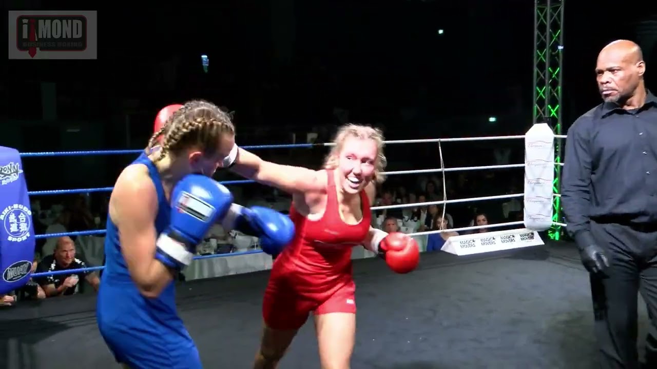 IJmond Business Boxing 2024 Jane Cornelissen Vs Senna Bakkum