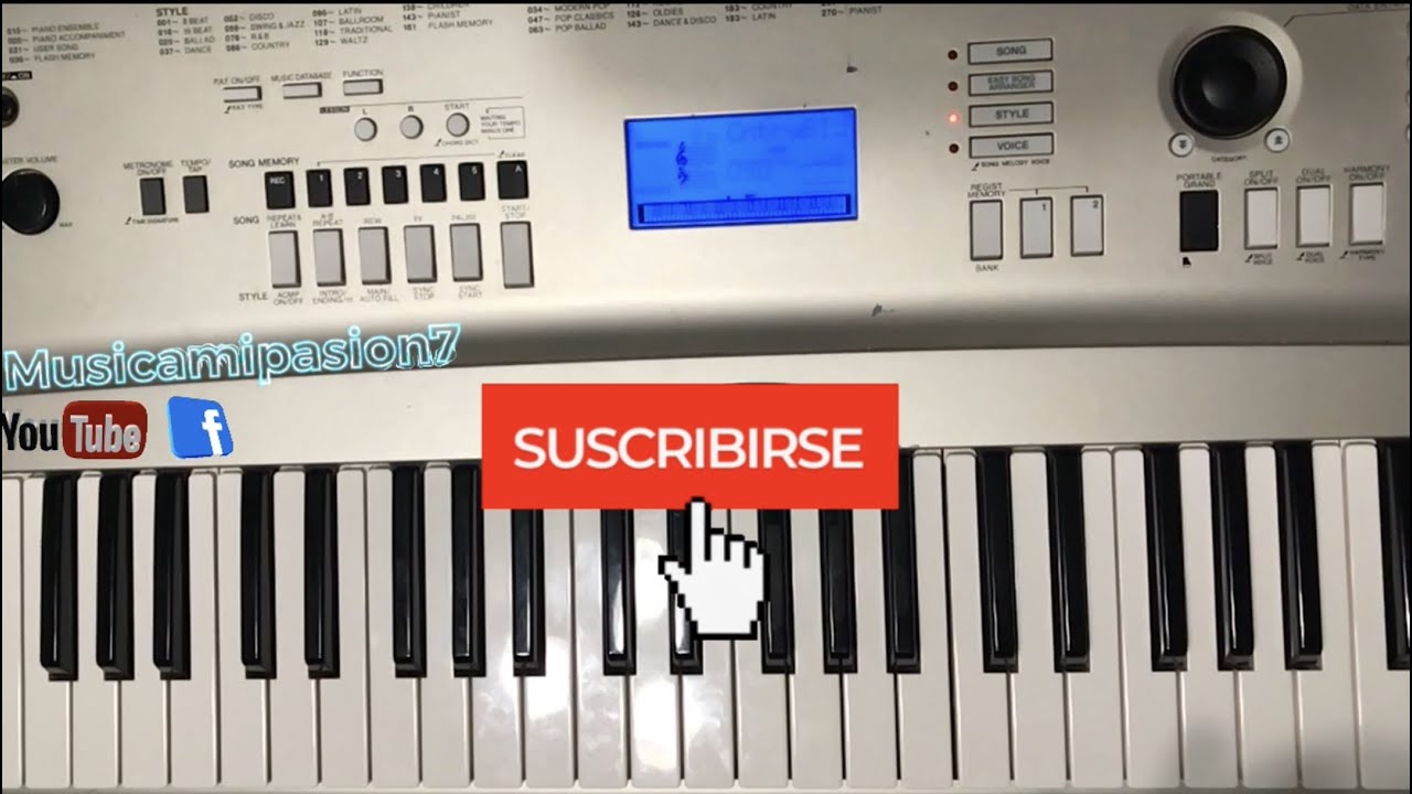 Yamaha YPG-235 Como Tocar Con 2 Sonidos En Uno Solo
