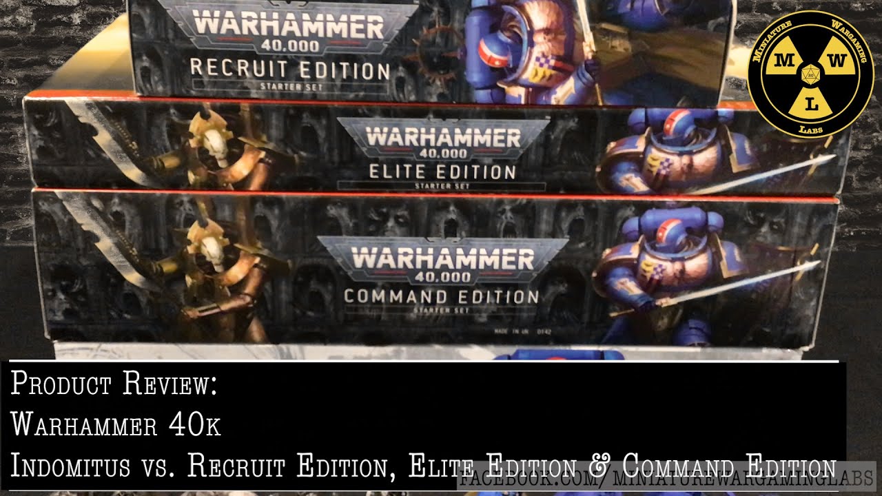 Product Review: Warhammer 40K Indomitus vs the Starter Boxes