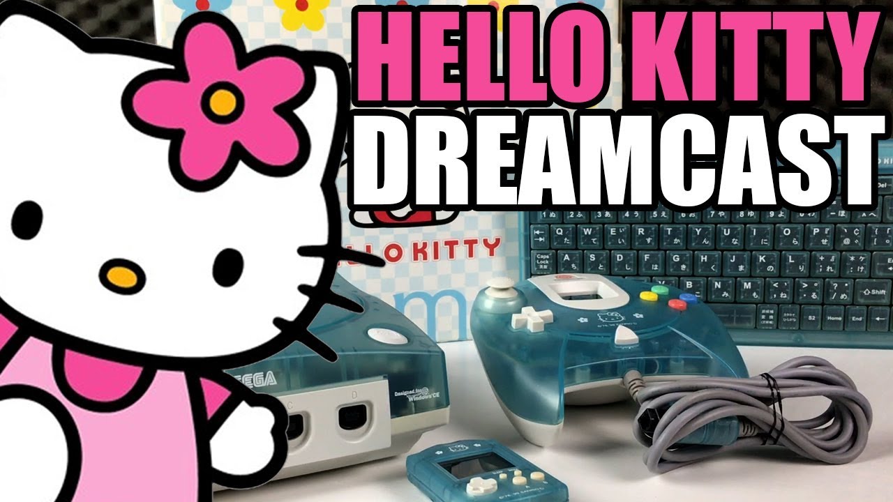 SEGA Dreamcast Hello Kitty Edition Unboxing