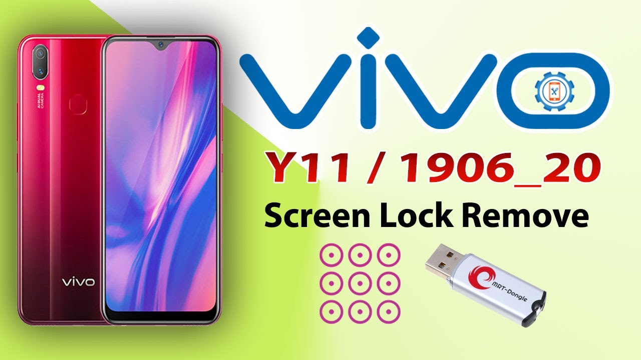 VIVO Y11 Pattern Lock / FRP Bypass  2021 | Vivo Y11 (1906) Password Unlock Done MRT Solution