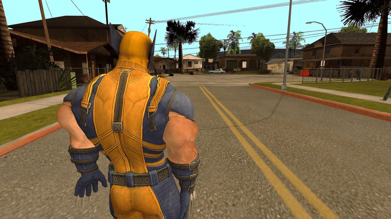 GTA San Andreas - WOLVERINE MOD