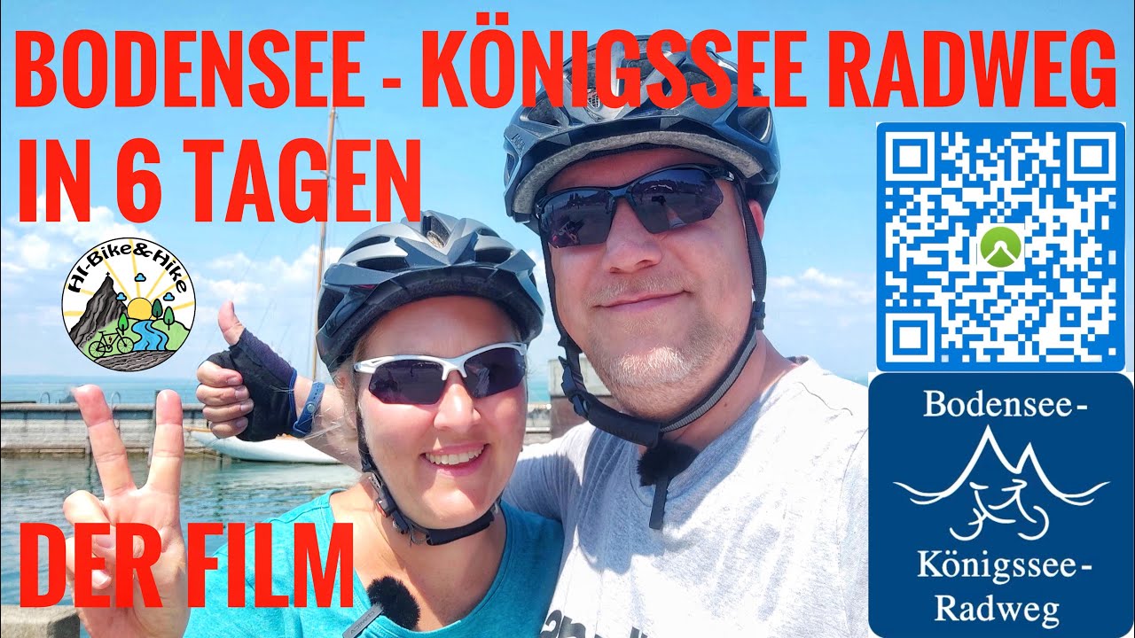 Bodensee - Königssee Radweg in 6 Tagen ⛺️ | E-Bike Radreise