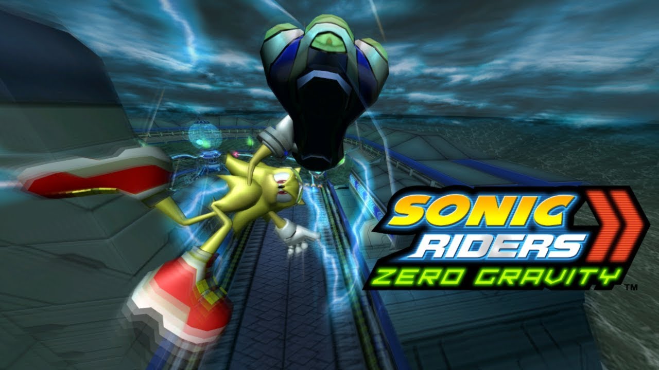 Sonic Riders Zero Gravity - Tempest Waterway (Super Sonic) - Japanese [4K HD 60FPS]