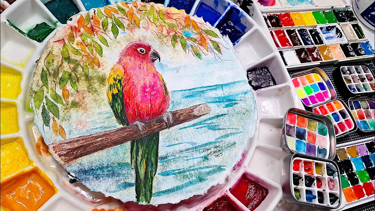 Lindsay Doesn't Follow Directions! Art Collab with my Friends:)