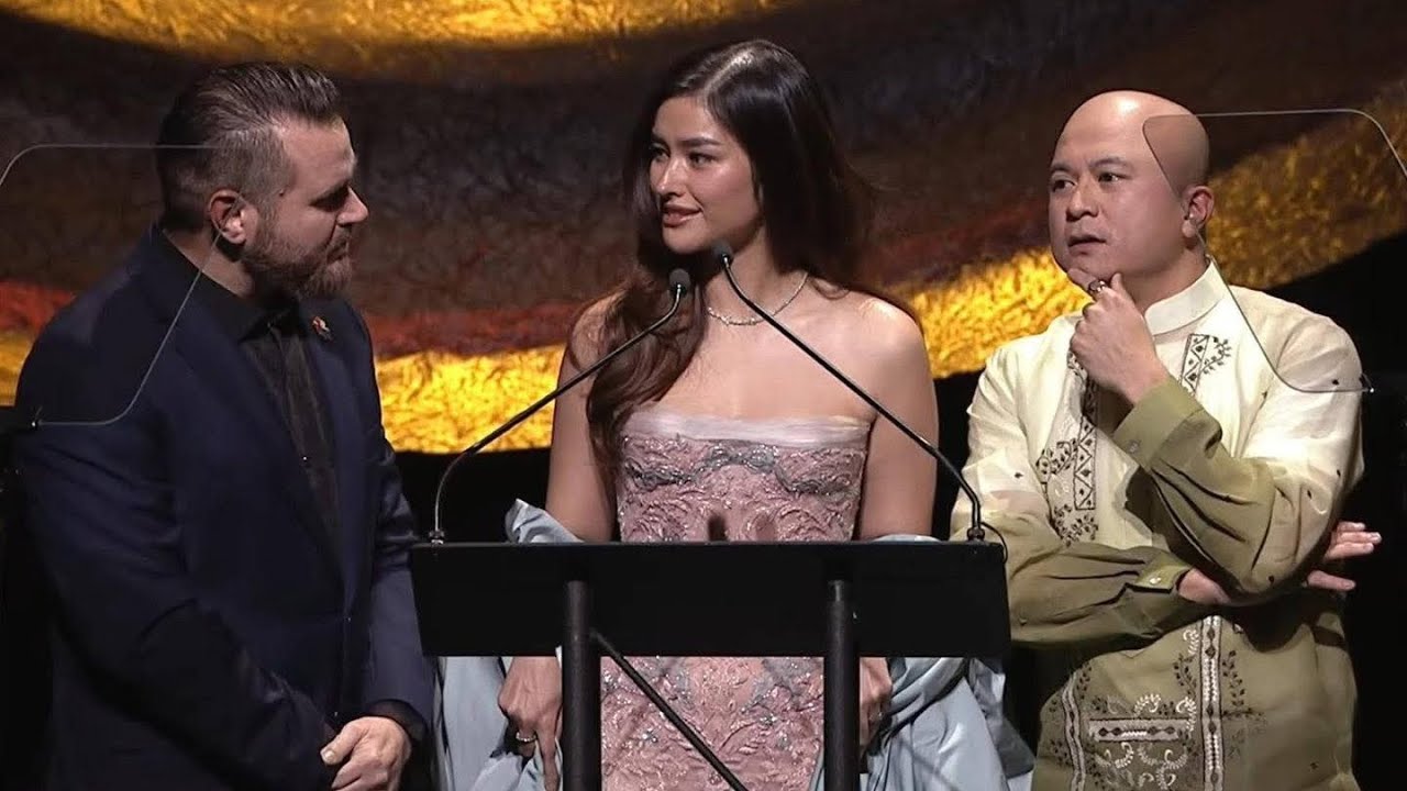 Liza Soberano presenting the award to the nominees at the Annie Awards 2026! Los Angeles, California