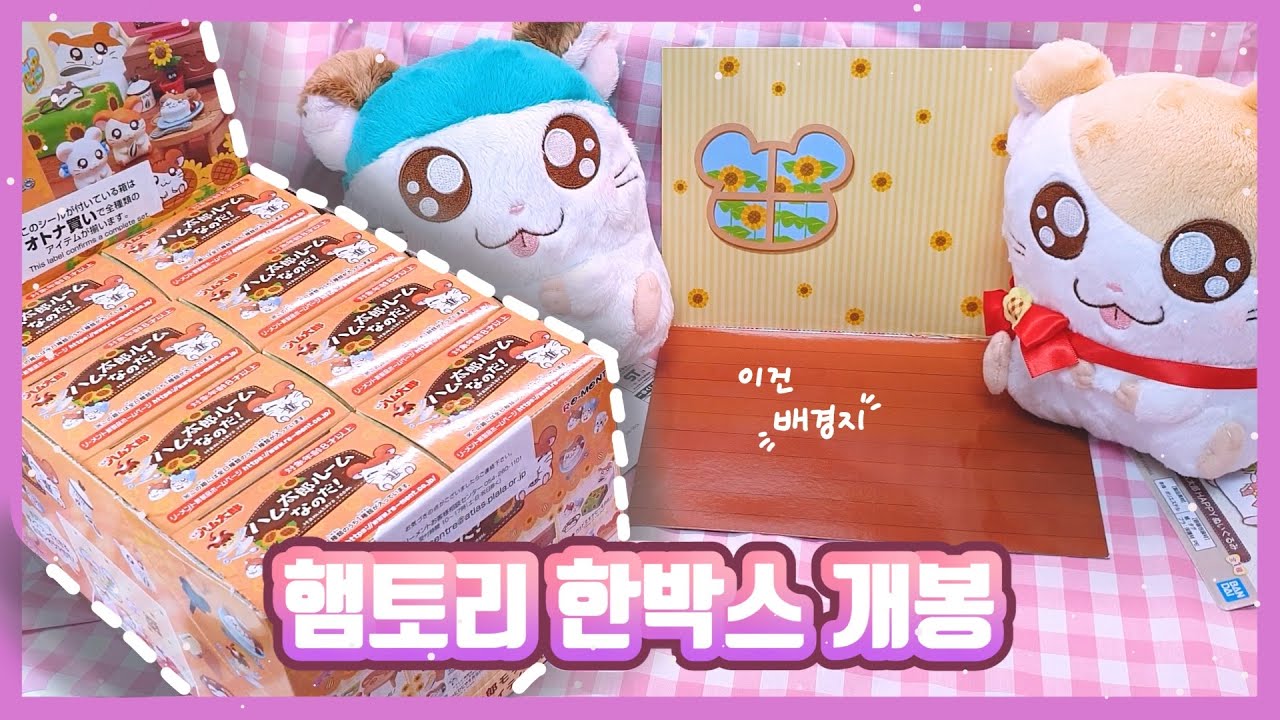 🐹초 카와이🐹 방가방가 햄토리 리멘트 한박스 개봉해 봅쉬다~ 💸💸 |팜뮤|