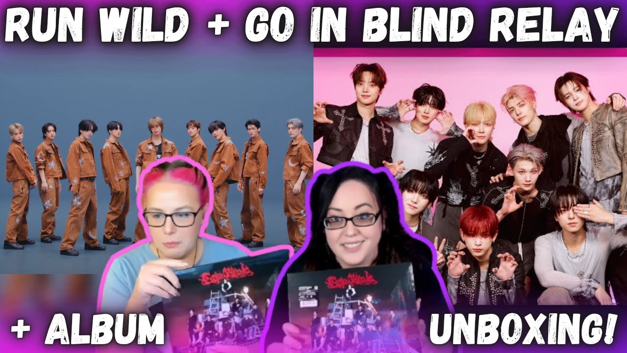 &TEAM Go In Blind Album Unboxing + Relay Dance & Run Wild | K-Cord Girls Reaction