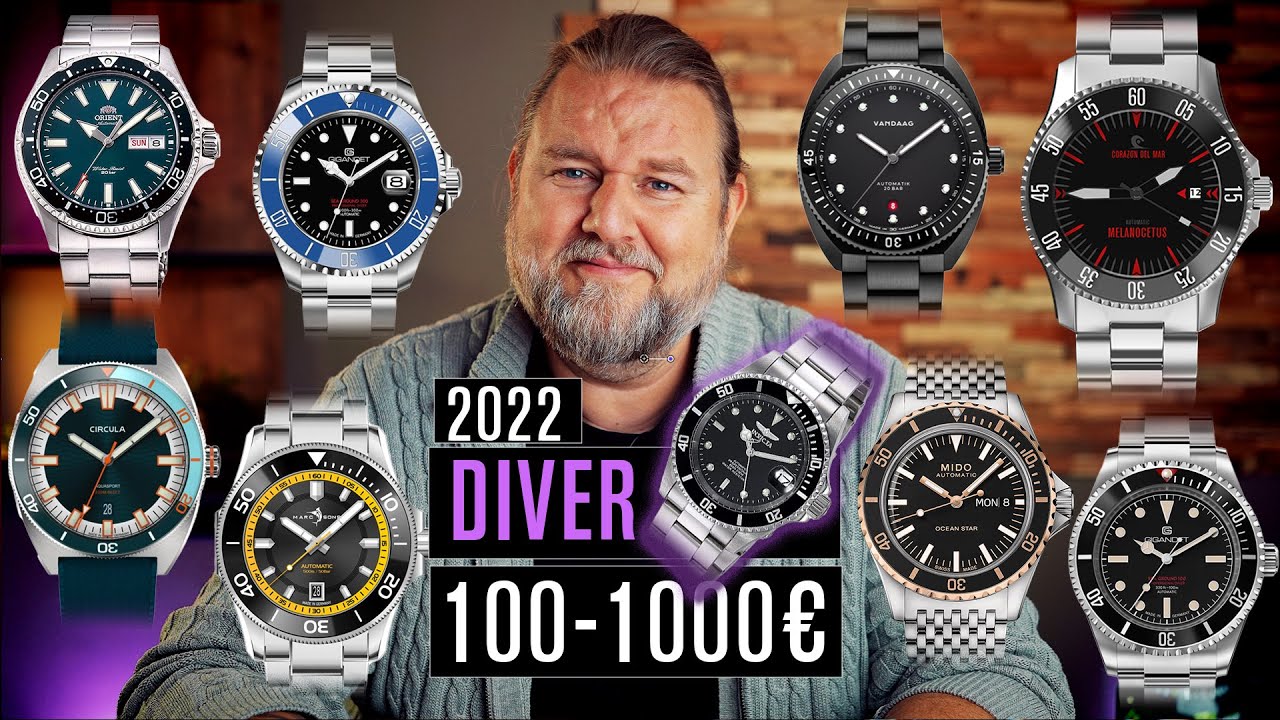 TAUCHER-UHREN UNTER 100€-1000€: Diese Diver würde ich mir kaufen!