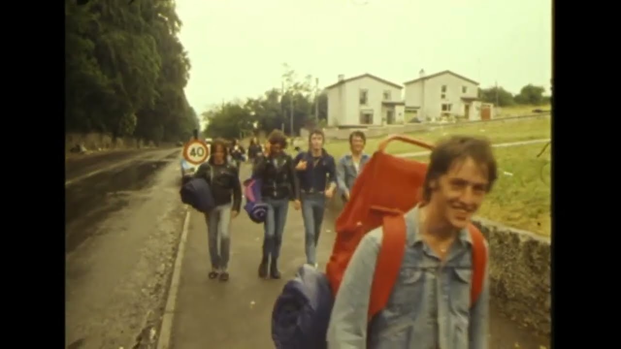 Bob Dylan fans Riot in Slane, Co. Meath, Ireland 1984