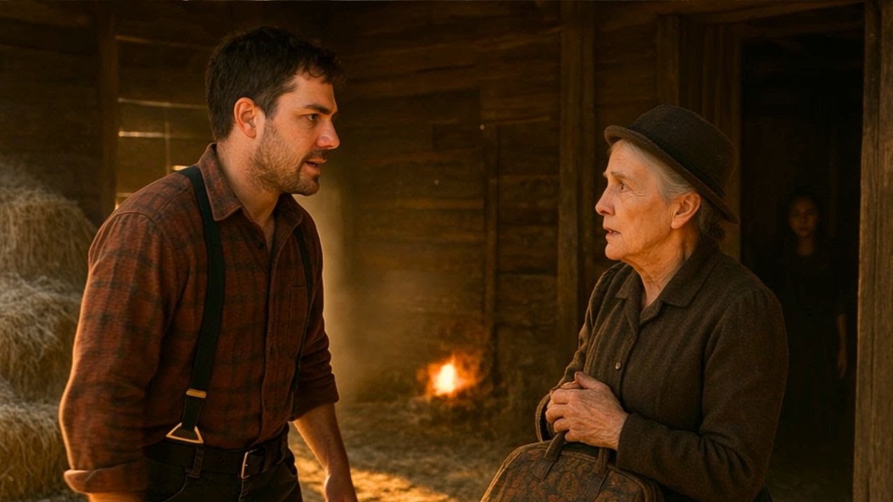 Single Father Let a Wandering Old Woman Sleep in His Barn, The Next Morning, She Changed His Life
